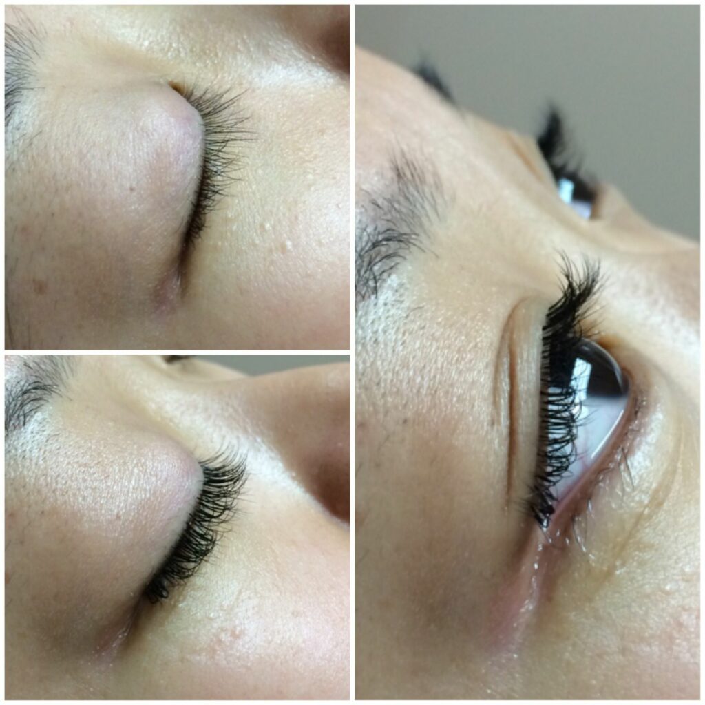 Natural-looking lash style